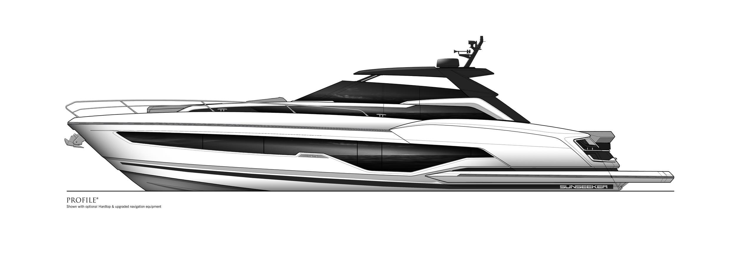 想ページ Sunseeker Superhawk 55 | 55ft Performance Yacht